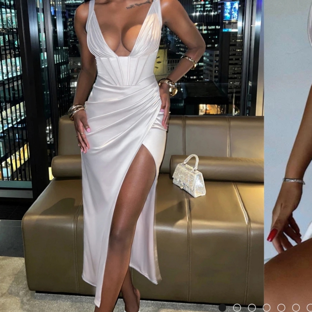 CORDELIA MAXI DRESS - CHAMPAGNE
